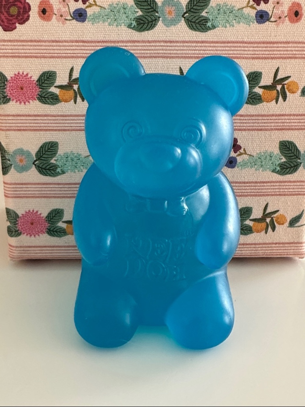 Nee Doh Blue Gummy Bear Squishy - Picture 3 of 6